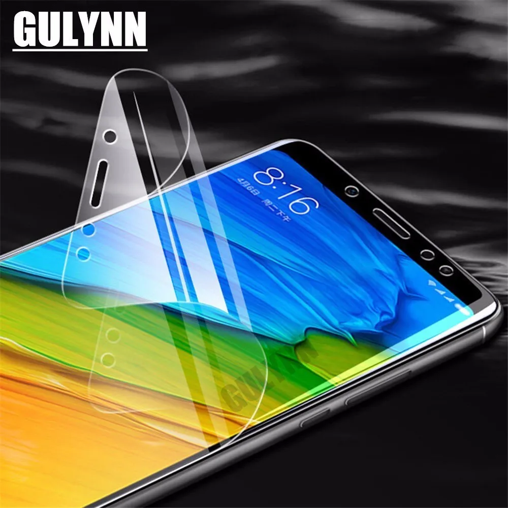 Защитная пленка 9D для экрана Xiaomi Mi 9 9SE Mix 3 2s усиленная Гидрогелевая Redmi 7 5A 5 Note Pro