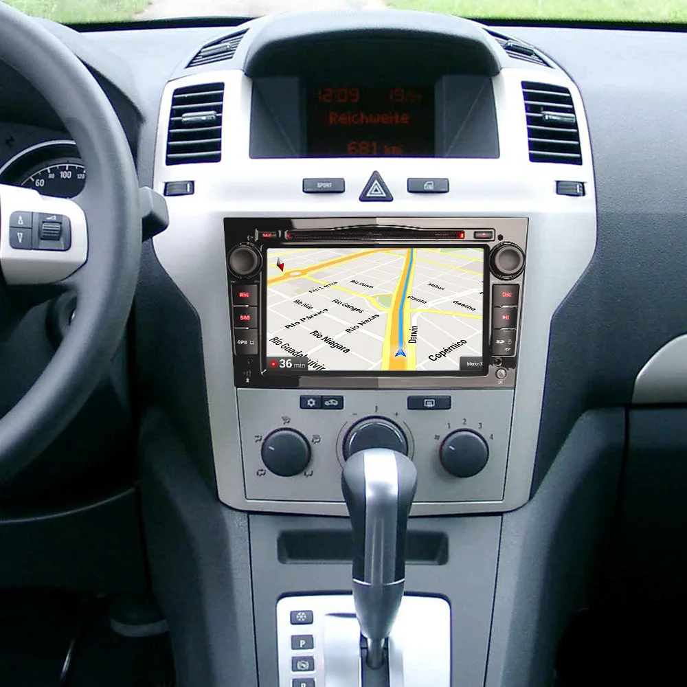 Best 7" DAB+Quad Core Android 8.1 Autoradio Car stereo WiFi 4G GPS Car Multimedia Player for Opel Corsa Vectra Zafira Astra Vivaro 1