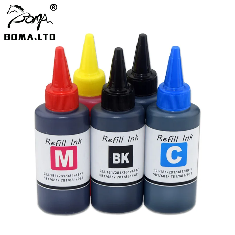 BOMA.LTD PGI 480 CLI 481 PGI480 пополнения чернил картридж с чернилами для Canon PIXMA TS704 TR7540 TR8540