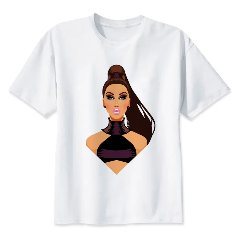 

rupaul T-shirts Women Summer Tops Tees Print Animal T shirt Men o-neck short sleeve Fashion Tshirts Plus Size Q2099