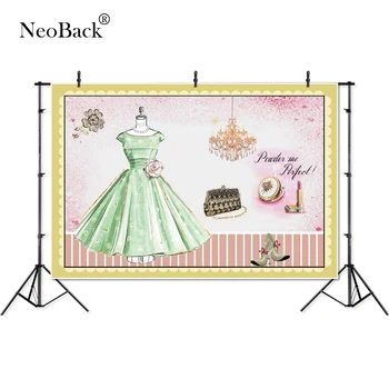 

Thin Vinyl dress bag Lipstick High heels flower baby children Photography studio Backgrounds professional indoor Photo Backdrops
