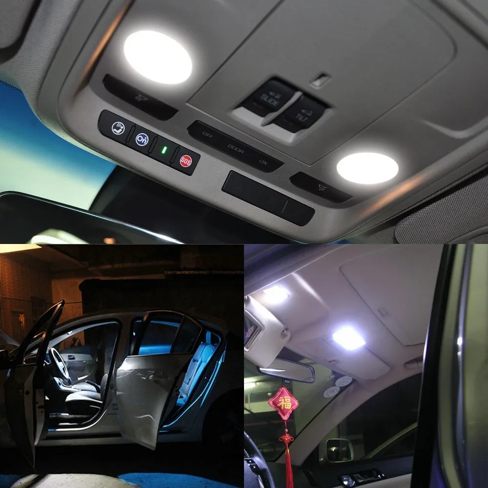 CARCHET 10 шт. супер яркий T10 светодиодный CANBUS без ошибок 4014 57 SMD авто клиновидный