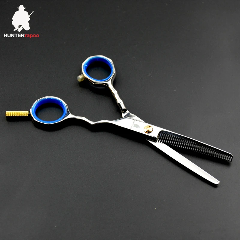 

30% off HT9118 Hairdressing Scissors 5.5 inch Barber Scissor Hair thinning Shears 440C Hair DIY Styling Tools Barbershop Clipper