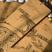 1 шт. домашнего хозяйства закладки 10 простыни Детские/комплект ретро милые праздничное украшение-растяжка Творческий классическая