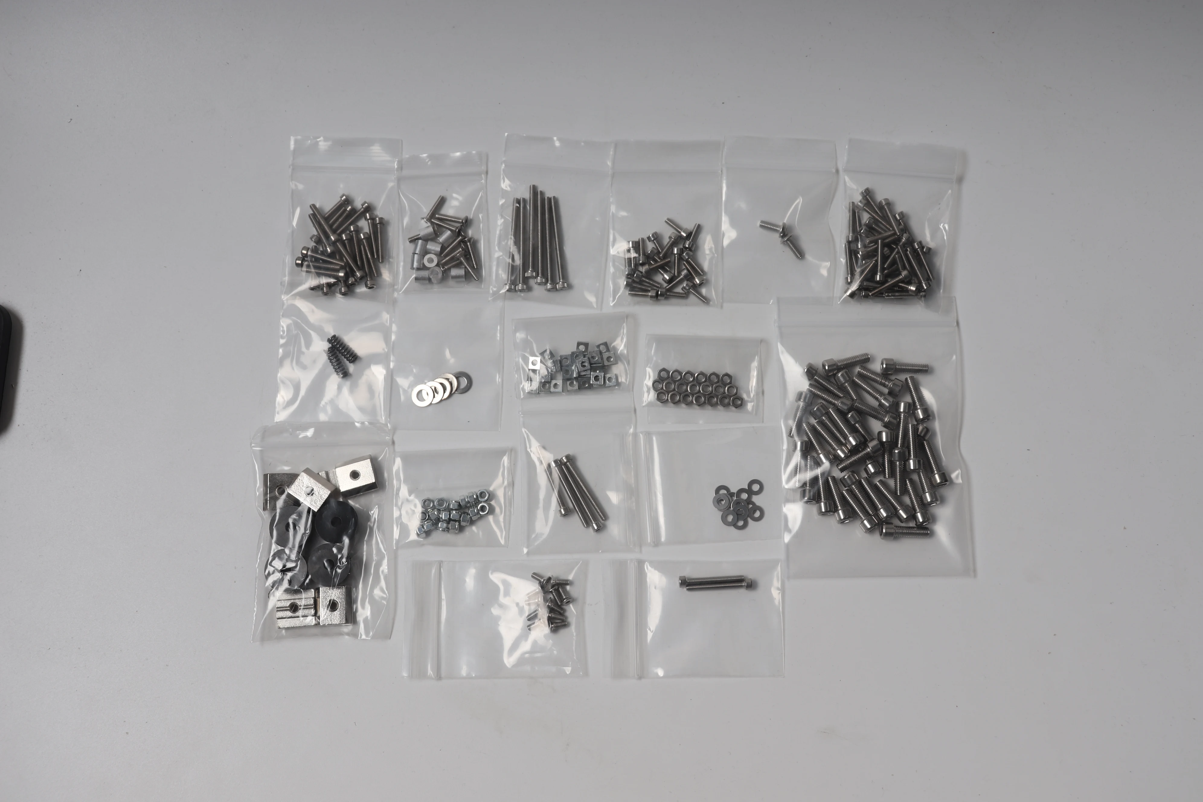 طقم كامل PRUAS I3 MK3 المسمار الجوز الأجهزة أجزاء آلة أجزاء ل Prusa I3 MK3 3D طابعة أجزاء mk3 مسامير كيت