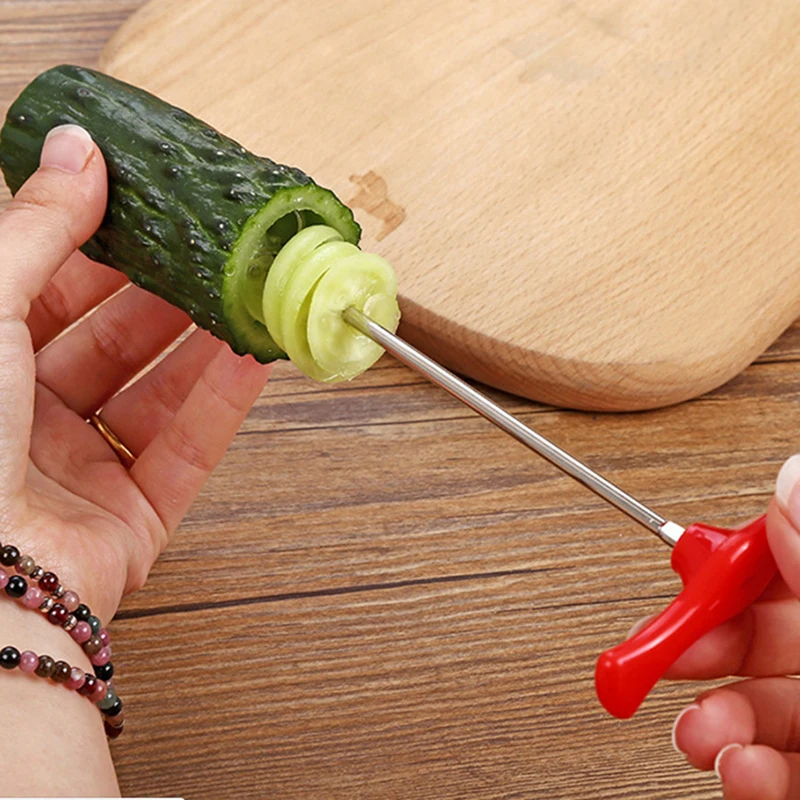 

Potato Spiral Cutter Cucumber Slicer Kitchen Accessories Vegetable Spiralizer Spiral Potato Cutter Slicer Kitchen Gadgets Tools