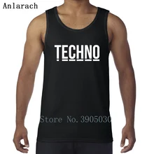 Техно Музыкальный клуб Минимальный Детройт звук Dj Djane жилет майка дизайн Высокое качество Мужская майка Графический Весна Плюс Размер