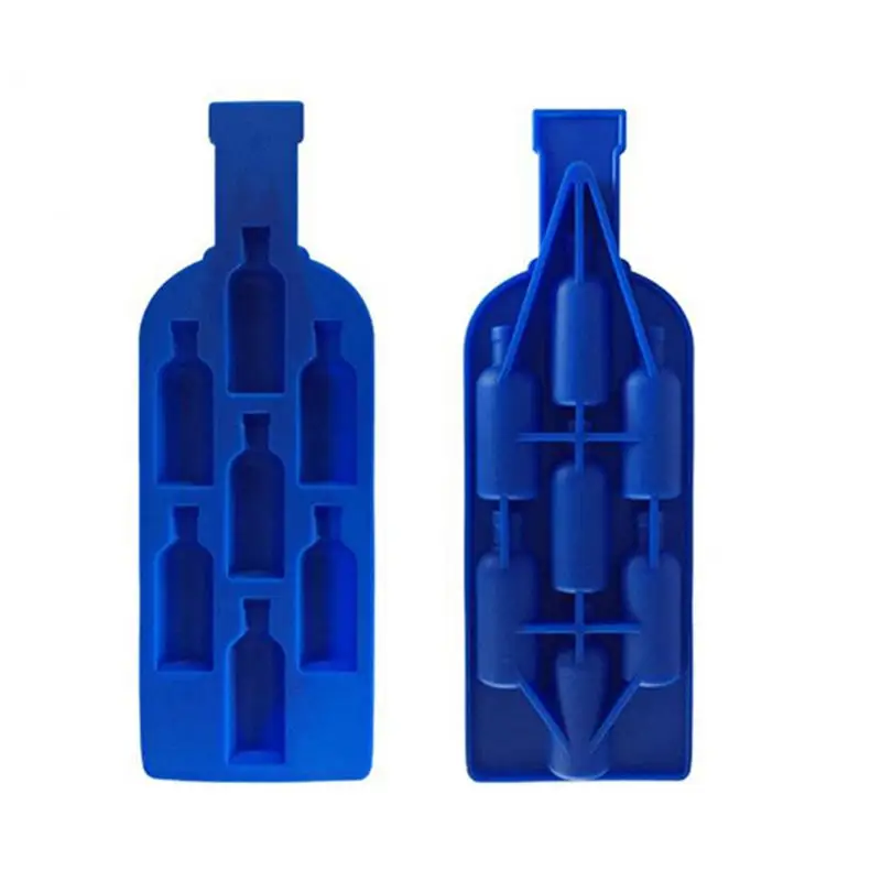 Экологически чистые бутылки 7-сетка силиконовые для льда Малый силиконовый Плесень