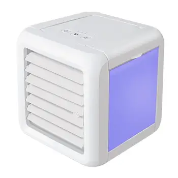 

7 Colors Light Desktop Air Cooling Fan Air Cooler 850ml USB Mini Air Conditioner Humidifier Purifier Fan for Office Home Car