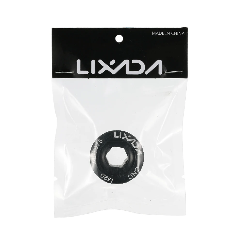 Lixada 1 шт. M18 M20 полый фиксирующий кривошипный рычаг болт крышка алюминиевый сплав