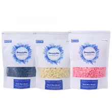 3 вкусов 350 г/пакет парафин для депиляции бобы воск для зоны бикини ног рука подмышки шарики для удаления волос, Лидер продаж