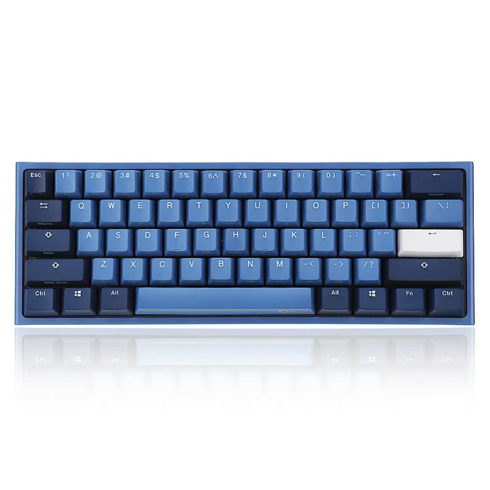 

Akko Ducky One 2 Mini - Ocean Star Cherry MX Switch PBT Keycap 60% Mechanical Gaming Keyboard Brown Red Cherry Swtich Keyboard