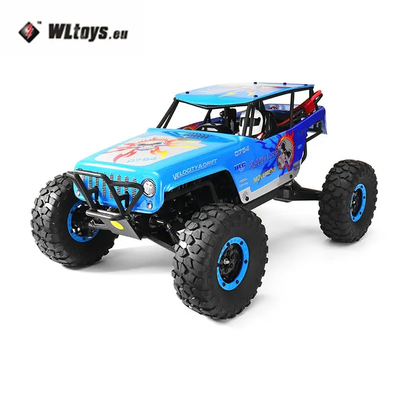 

Wltoys 10428A 1/10 2.4G 4WD 30KM/h High Speed Racing RC Car 540 Brushed Motor Rock Climbing Truck Toys