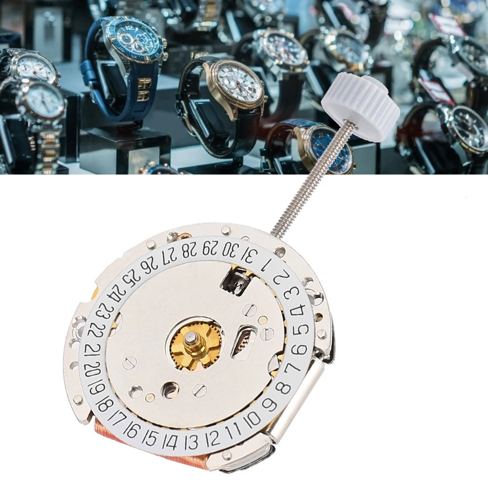 

Professional 775 Three Hands Quartz Movement with Date Watch Repair Accessory Parts Watch Part Repair Tool for Watchmaker