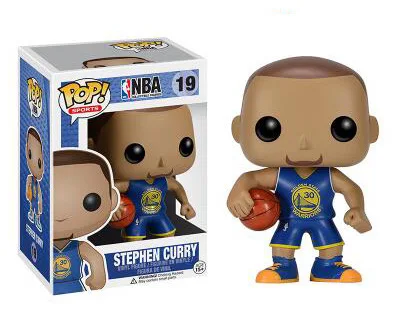 FUNKO البوب نجم كرة السلة جيمس كوبي-ستيفن الكاري-Kyrie ايرفينغ جون الحائط عمل الشكل النادرة لعبة مجسمة للجماهير