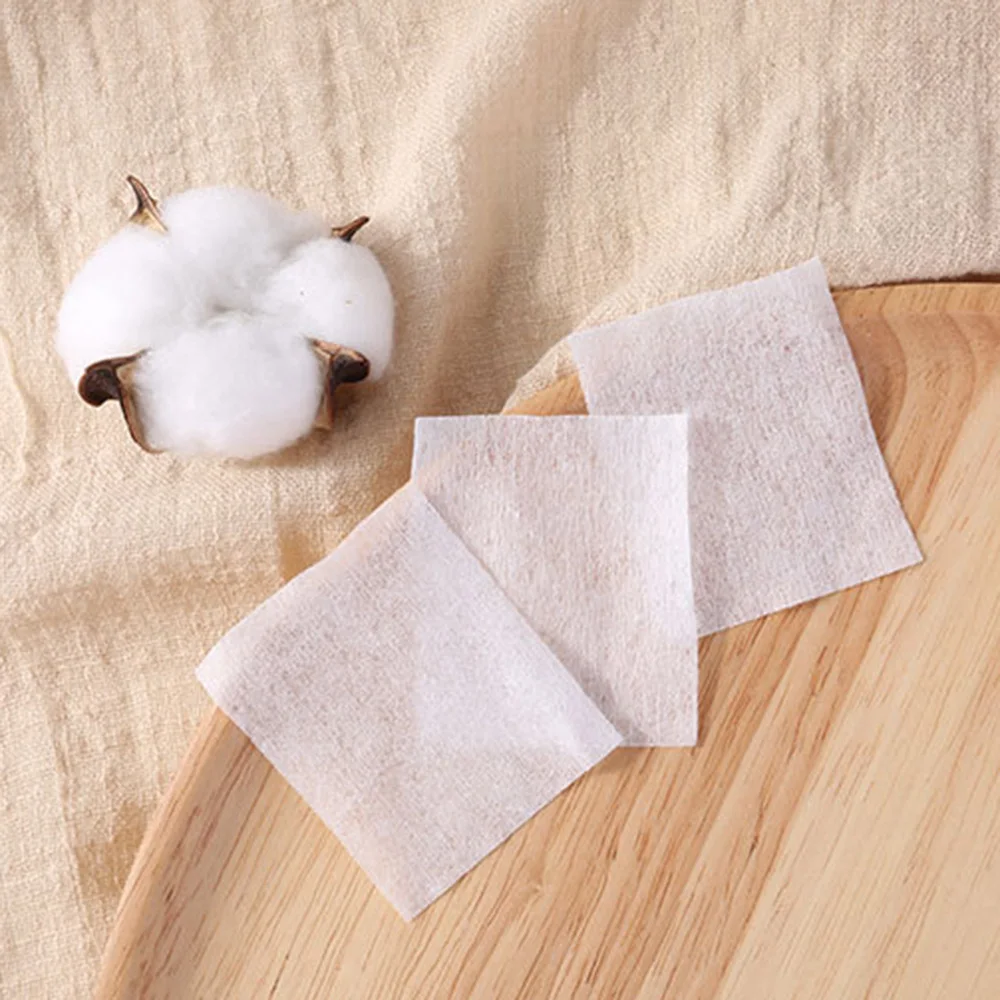 

1000 Pieces Disposable Non-Woven Cotton Pad Facial Cleaning Wipe Pads Makeup Remover Paper With Laundry Box