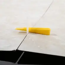 Плитка для пола и стен уравнитель Распорки плоским выравнивания системы Инструменты 500 зажимы+ 200 клинья