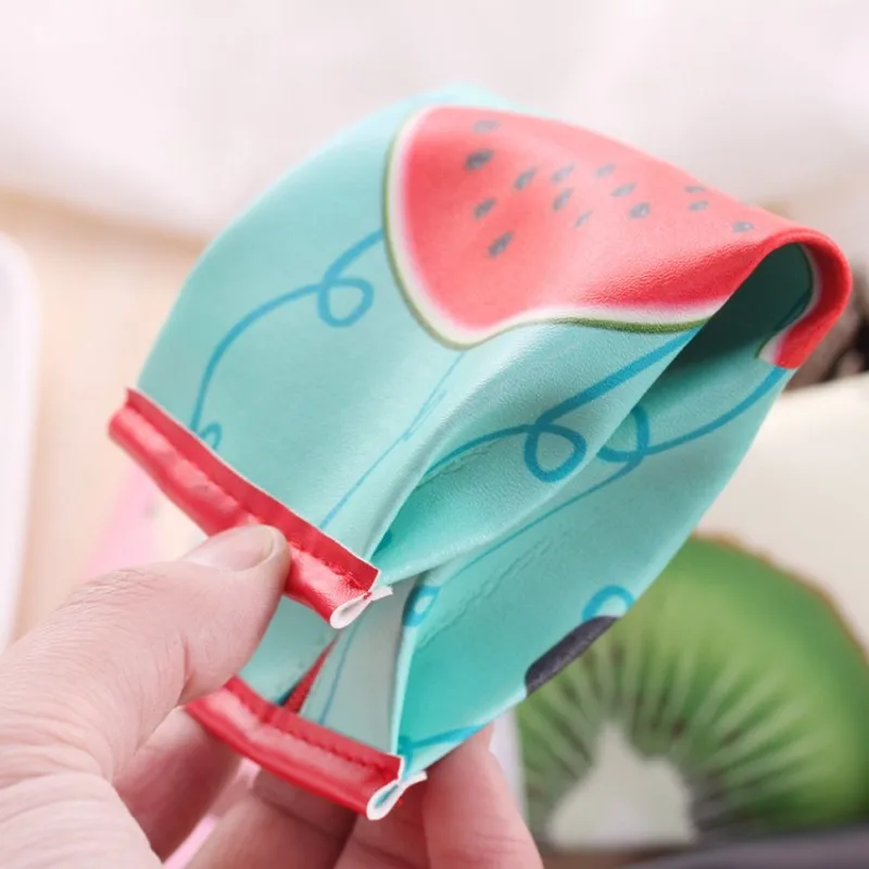 Kawaii Cracker школьный пенал для девочек милые фрукты искусственная кожа ручка сумка