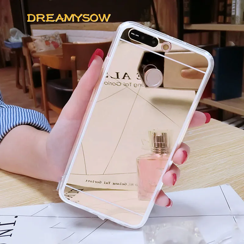 

Mirror Soft Case Honor 8A 8C 7A 7C Pro 8/9 Lite P Smart for Huawei P30 Pro Nova4 Y9 2019 P10 P20 P20Lite Silicone Cover Shell