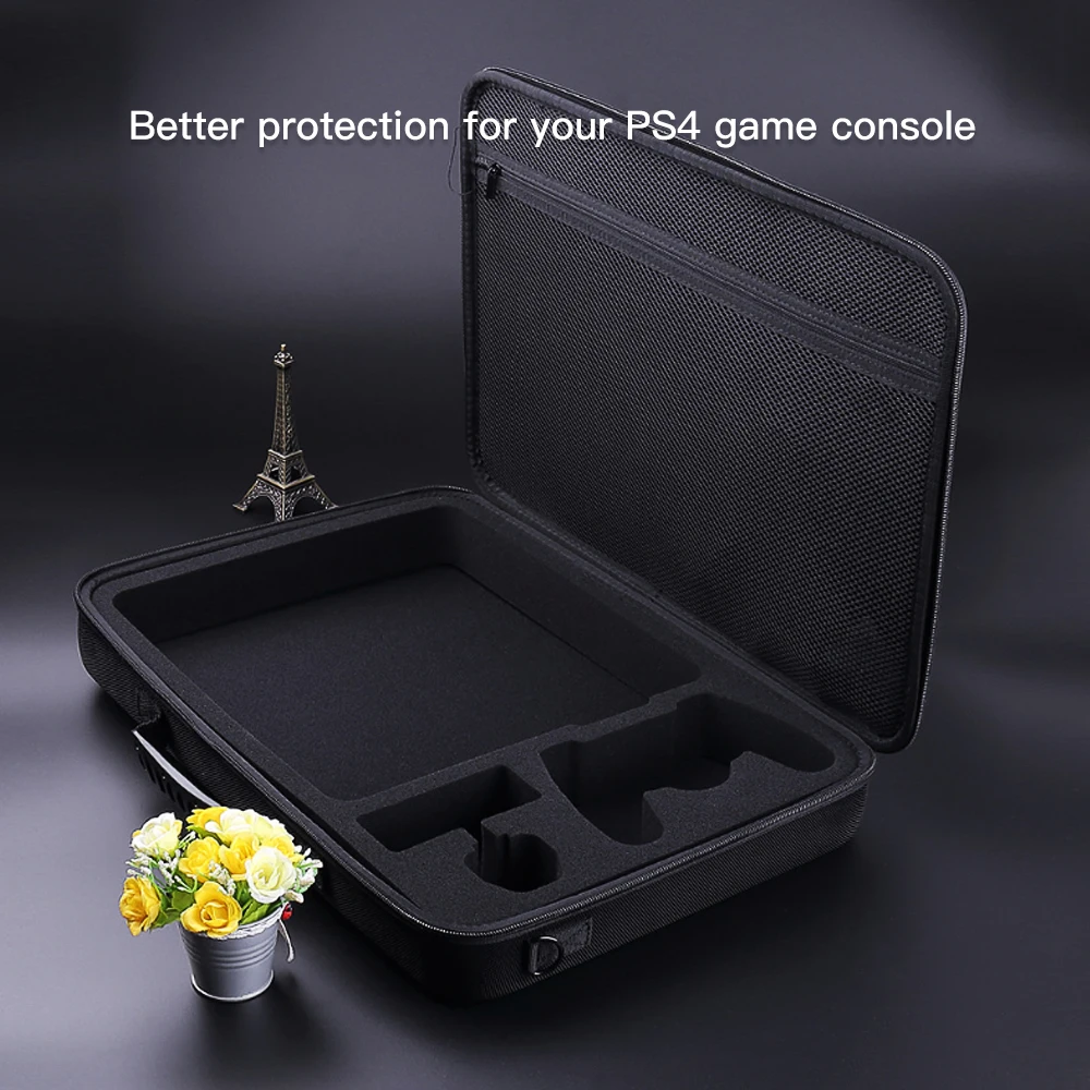 

Console Carrying Case Slim Hard EVA Case for Travel Shockproof Dustproof and Water-resistance Bags Game Console Storage Case Bag