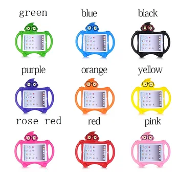 

7 inch 3D EVA Kids Case for Samsung Galaxy P3200/Tab 3/Tab 4/T711/T230/T210 Cute Cartoon Silicone EVA Desk Stand Cover