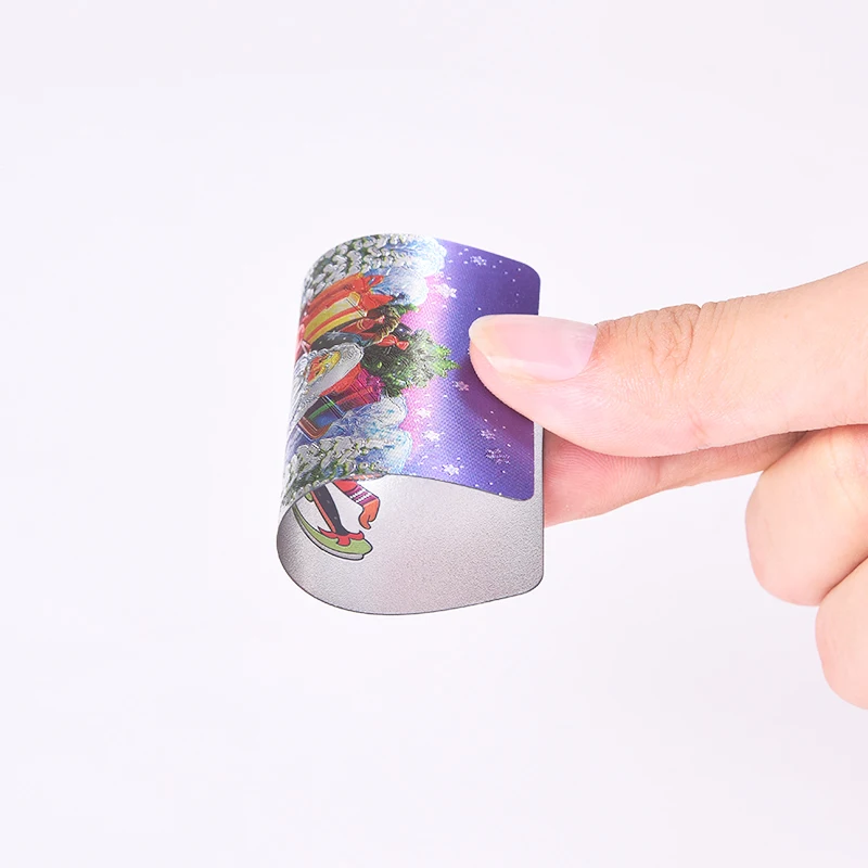 CHRISTMAS plastic Playing Cards Double sets Waterproof  PVC poker cards collection Durable creative gift game cards