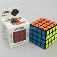 Yongjun yusu R 4x4 Cube черный/белый/конфеты Скорость Cube Cubo magico Образование игрушка идея подарка бесплатный ShippingDrop кубик рубика