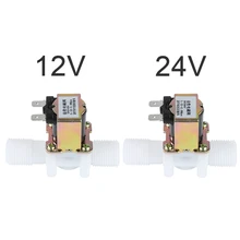 12 V/24 V Универсальный 1/" N/C Пластик электромагнитный клапан Магнитный водный и воздушный клапан нормально закрытый Номинальная мощность переключатель регулятора давления