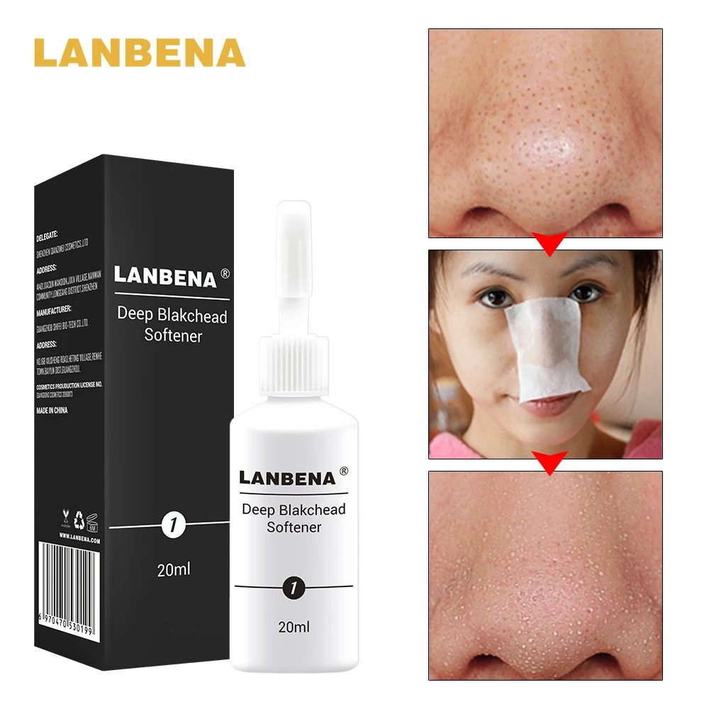 Clearance Sale Lanbena Deep Blackhead Softener Blackhead Derived Liquid Nose Black Head Remover Acne Treatment Skin Care 20ml Clearance Sale Lanbena Deep Blackhead Softener Blackhead Derived Liquid Nose Black Head Remover Acne Treatment Skin Care 20ml