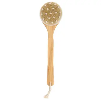 

Long Handle Brush Back Bath Soft Beads Body Skin Massage Dead Skin Removes Brush