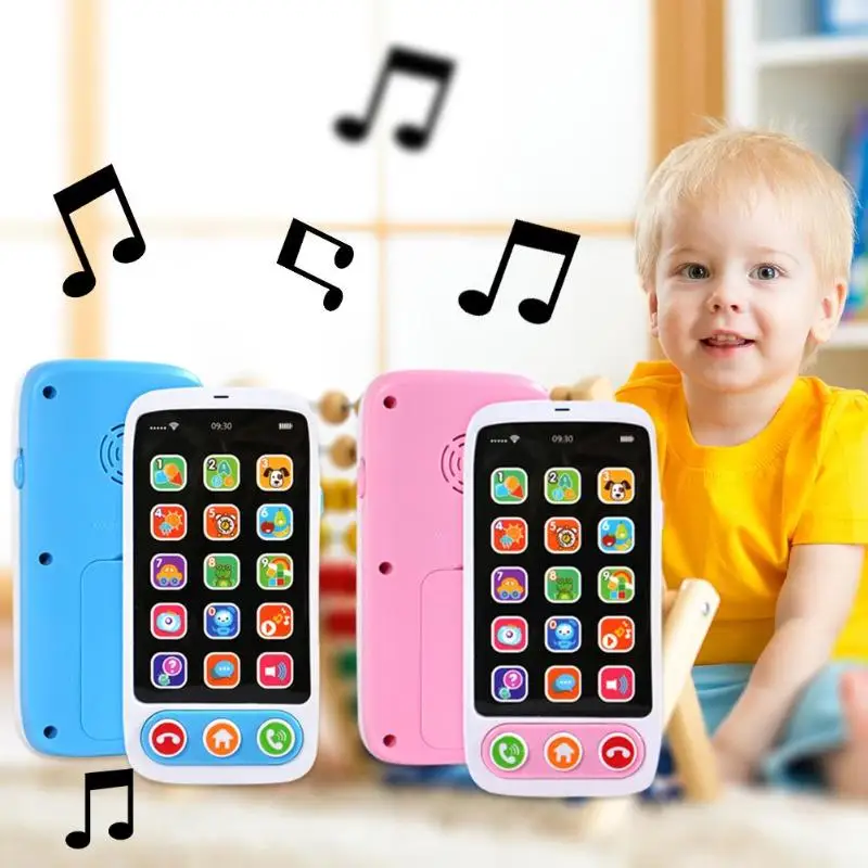 

English Language Kids Simulation Mobile Phone Toy Children's Educational Simulation Music Mobile Phone Toy Children Gift