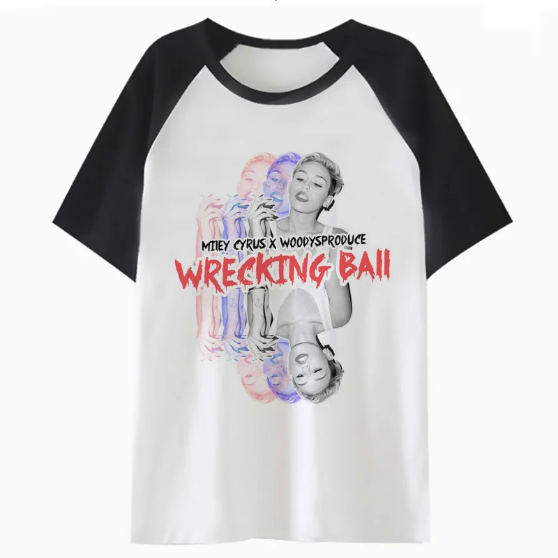 

miley cyrus t shirt hop harajuku male hip tee men for streetwear top t-shirt funny tshirt clothing P1834