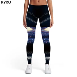 Kyku Marca Galaxy Leggings Mujeres Nebulosa Sexy Negro Leggins Luna 3D Imprimir Agujero Negro Damas para Mujer Leggings Pantalones Fitness Kyku Marca Galaxy Leggings Mujeres Nebulosa Sexy Negro Leggins Luna 3D Imprimir Agujero Negro Damas para Mujer Leggings Pantalones Fitness