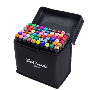 

TouchMark 30/40/60/80/168 Colors Marker for drawing Dual Head Markers Brush Pen For Draw Manga Animation Painting Art Supplies