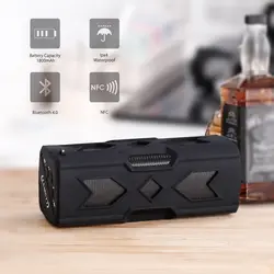 Excelvan PT-390 портативный динамик NFC Беспроводной bluetooth-динамик водонепроницаемый блок питания с микрофоном для смартфона