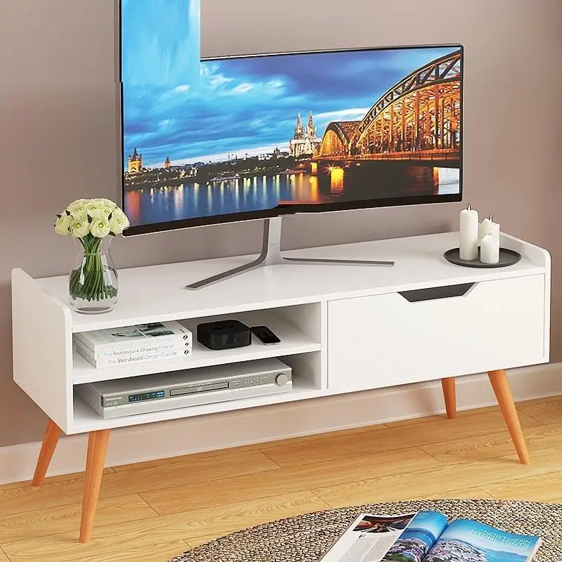 Screen Painel Madeira Para Modern Soporte De Pie Riser Nordic Wooden Mueble Table Monitor Stand Living Room Furniture Tv Cabinet