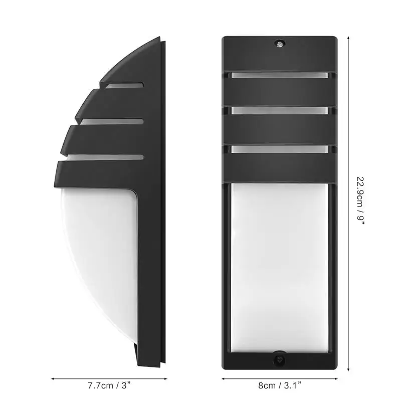 Настенный светильник, уличный Водонепроницаемый светодиодный настенный светильник, AC90-260V, Алюминиевый, для двора, сада, крыльца, коридора, светильник, ретро настенный светильник