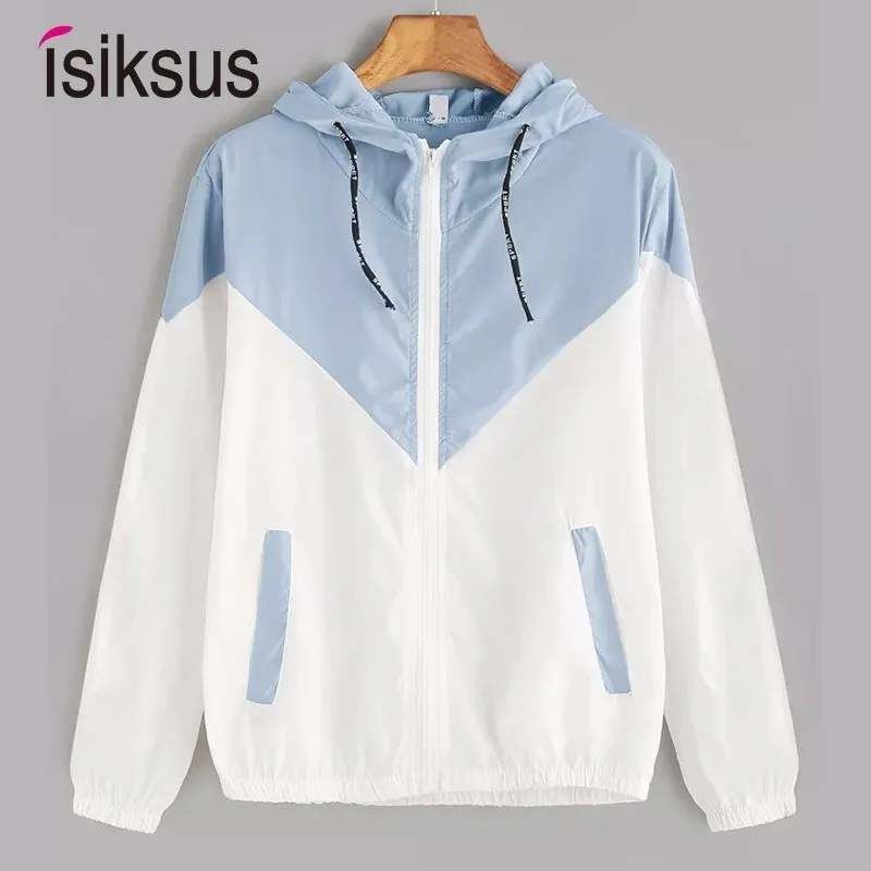 Goedkoop Isiksus Zwart Windscherm Jas Vrouwen Lange Mouw Hooded Jassen Lente Herfst Casual Basic Jassen Plus Size 4xl voor Vrouwen WJ017