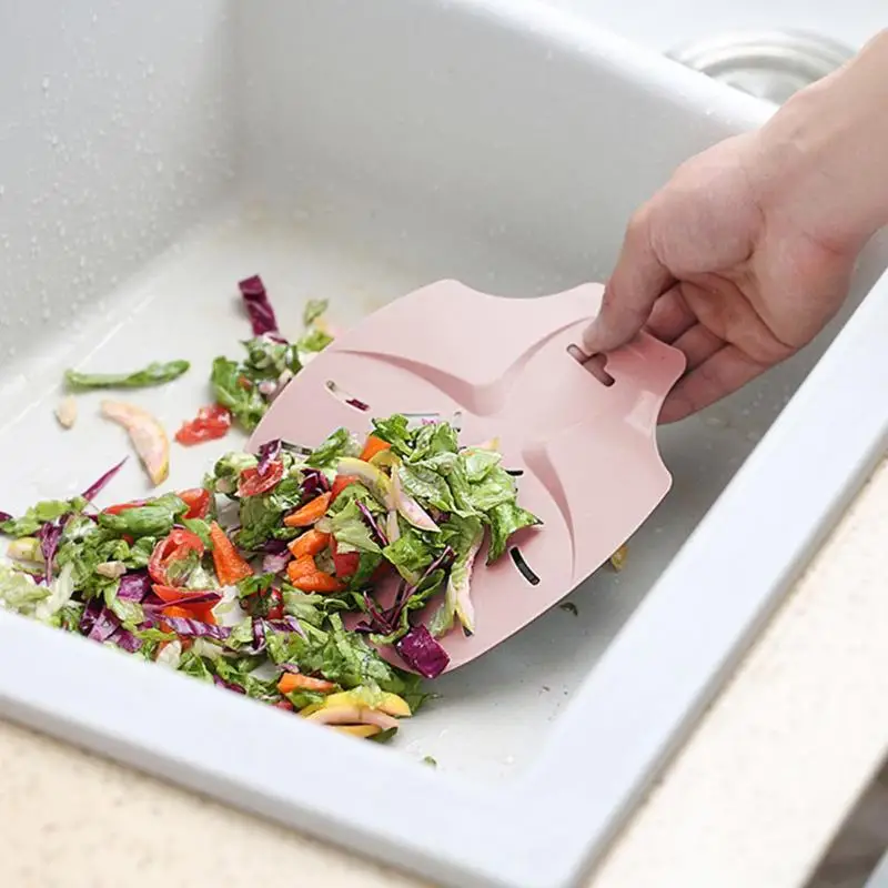 

Portable Plastic Kitchen Sink Strainer Filter Shovel Anti-clogging Water Filter Shovel Kitchen Filter Kitchen Cleaning Tools