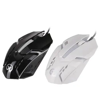 

Professional Gaming Mouse 1600 DPI USB Colorful LED Optical Wired Backlit Mouse 3D Laptop Computer PC Gaming Mouse for PC Laptop
