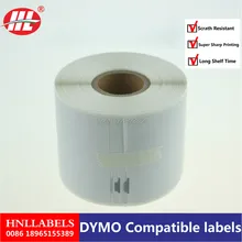 10x Dymo 99015 Совместимость Этикетка 54 мм* 70 320 шт./Roll белый для LabelWriter 450 турбо принтер Seiko SLP 440 450