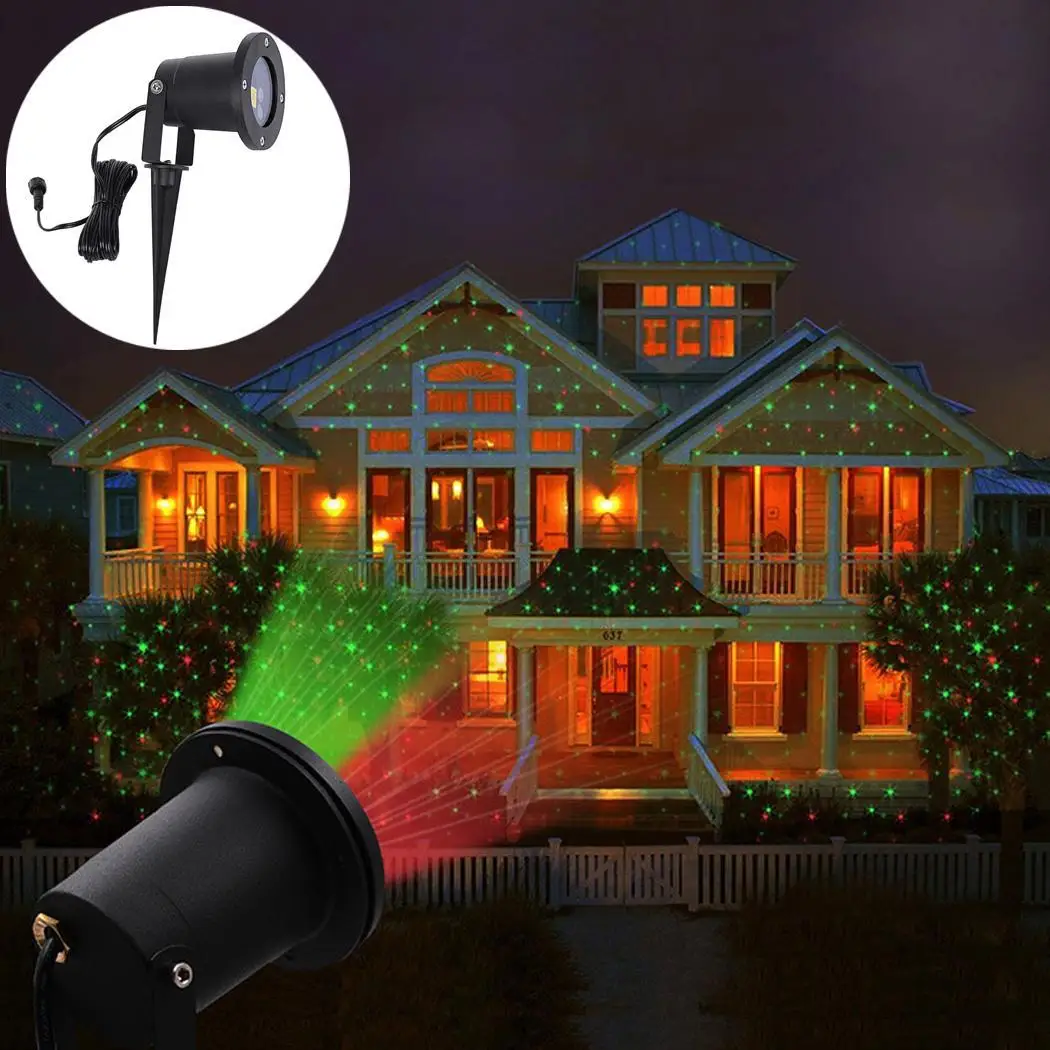 

Mini Laser Light Projection Lawn Lights Outdoor 30 (W) Waterproof Lights IP68 Garden, Party, Outdoor, etc.