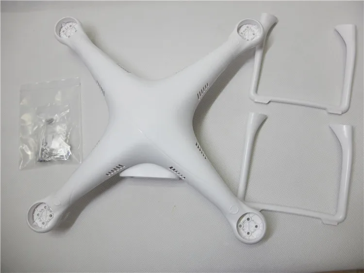 DJI Phantom 3 Стандартный 3 S корпус Верхняя Нижняя часть корпуса шасси запасные части для ремонта