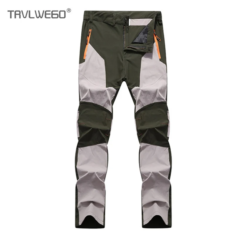 

TRVLWEGO Outdoor Sports Hiking Pants Trekking Summer Professional Men Fishing Pants Anti-static Anti-UV Quick Drying Breathable