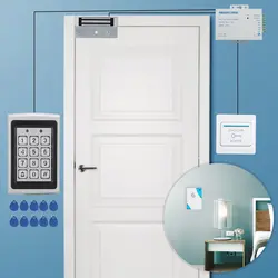 Электрический магнитный дверной замок управление доступом карта Пароль двери системы безопасности комплект 2019