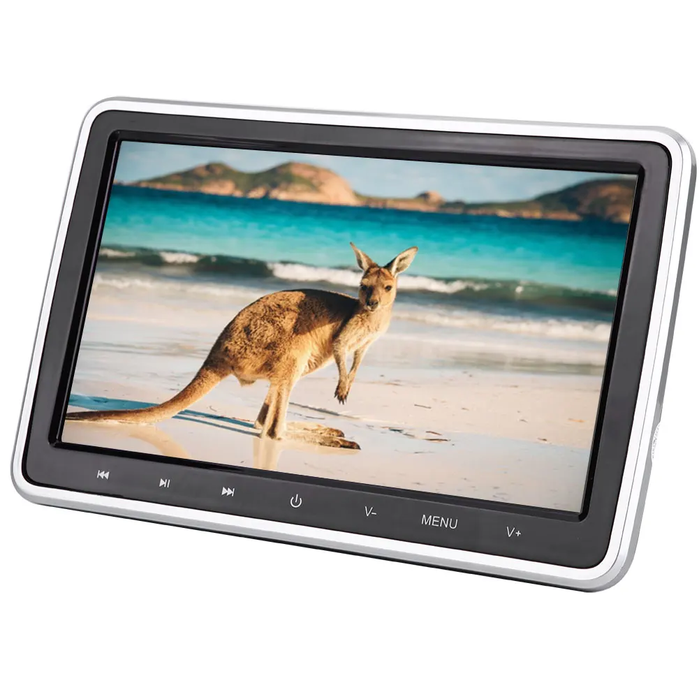 

10.1in External Car Monitor DVD Player Display Color LCD Digital Screen Touch Button accesorios automovil pantalla coche