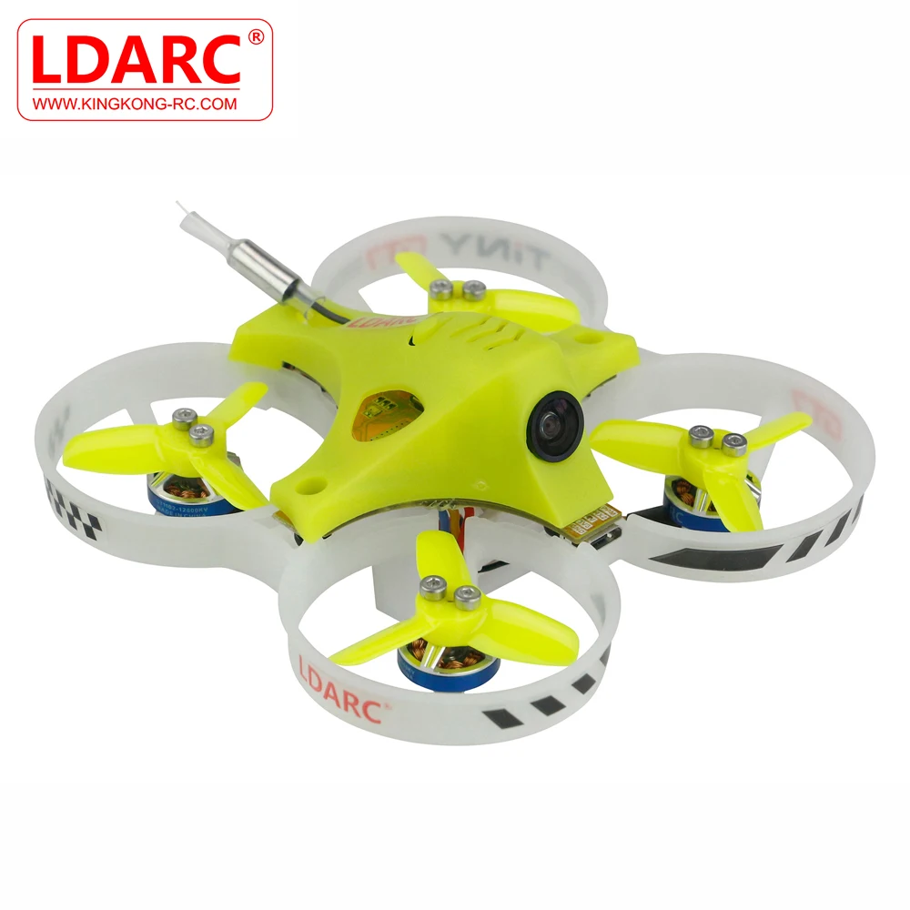 KINGKONG/LDARC TINY GT7 2019 V2 2S FPV Racing Drone Betaflight F3 10A Blheli_S 800TVL Cam 5.8G 25mW VTX 2S