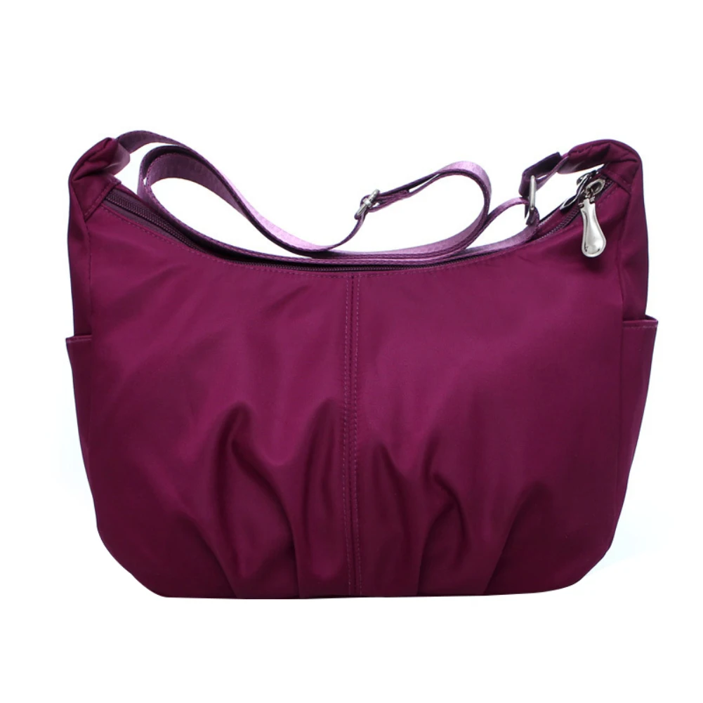 عارضة النساء النايلون ماء حقيبة كتف بحب تعليق كبيرة قدرة Crossbody حقيبة روز الأحمر Soild اللون حقائب للنساء 2019 عارضة النساء النايلون ماء حقيبة كتف بحب تعليق كبيرة قدرة Crossbody حقيبة روز الأحمر Soild اللون حقائب للنساء 2019