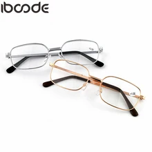 Iboode, ультралегкие женские и мужские очки для чтения, очки для дальнозоркости, ретро очки из смолы, прозрачные линзы, Oculos De Sol, 1,5+ 2,0+ 2,5+ 3,0+ 3,5+ 4,0