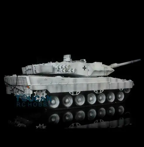 Henglong 1/16 Snow 6.0 version infrared combat Plastic Leopard2A6 RTR RC Tank 3889 W/ 360 Turret TH12774 Henglong 1/16 Snow 6.0 version infrared combat Plastic Leopard2A6 RTR RC Tank 3889 W/ 360 Turret TH12774